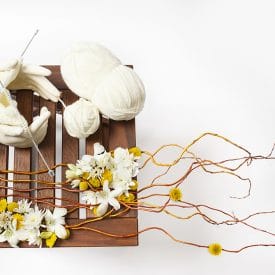 פרויקט סיום קורס שזירת פרחים מתקדמים רחלי עומייסי