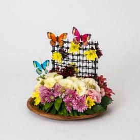 פרויקט הסיום של יאנה יאמפלוסקי - קורס שזירת פרחים מתקדמים