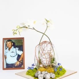 ליטל מוספיה פרויקט סיום קורס שזירת פרחים מתקדמים - אורית הרץ ביה"ס ללימודי עיצוב ושזירת פרחים