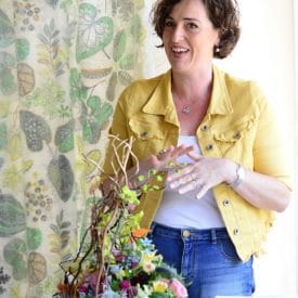 פרויקט סיום קורס שזירת פרחים מתקדים אילנית גניס