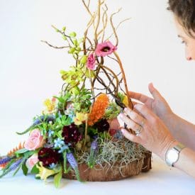 פרויקט סיום קורס שזירת פרחים מתקדמים - אילנית גניס