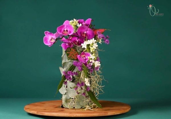DIY – עיצוב סידור פרחים מינימליסטי